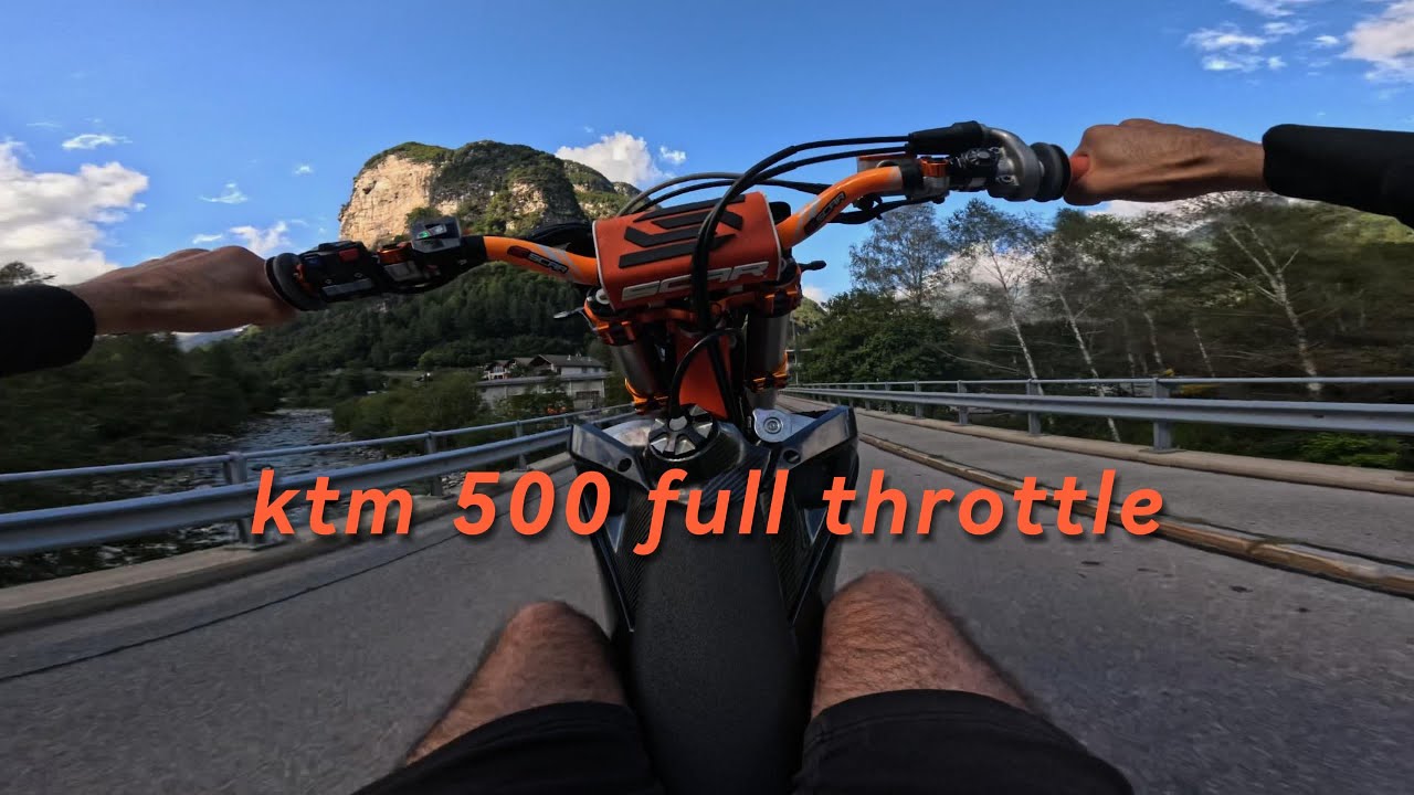 KTM 500exc Full Gas