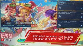 How To Get Free Eternal Seasons Skin In Eternal Seasons Spring & Fall Phase 1 Event Mlbb