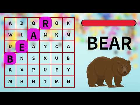 Awesome Animal Word Search Challenge #wordsearchpuzzles #wordsearch #wordsearchfun #animals