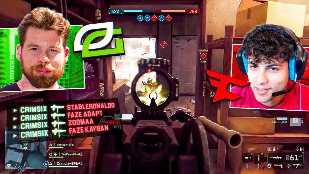 MAKING FAZE CLAN RAGE - BATTLEFIELD 6 SPAWN TRAP - YouTube