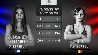 Cage Survivor 15 Katerina Stefanidi Vs. Lola Papadatos Full Fight