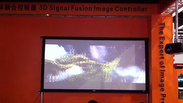 CKDZ 3D Signal Fusion Image Controller in HK Infocomm 2010 (www.ckdz.com)