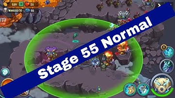 World 2 Level 55 King of Defense TD Normal | King of Defense TD Level 55 Normal Mode | 3 Stars
