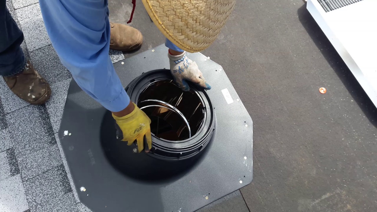 How To Install A Solar Tube Skylight YouTube