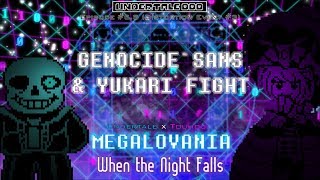 Undertale DDD (S1 EP5.5)  Genocide Sans & Yukari vs. Chara Fight ~ Distortion Event #3