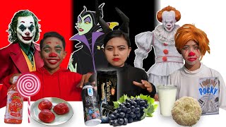 PILIH KARAKTER HALLOWEEN SESUAI MAKANAN 1 WARNA KESUKAAN KALIAN! | Mikael TubeHD