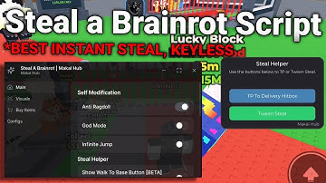 [BEST] 💲 Steal a Brainrot Script KEYLESS - Instant Steal, Tween Bases, Speed Boost *PC & MOBILE*