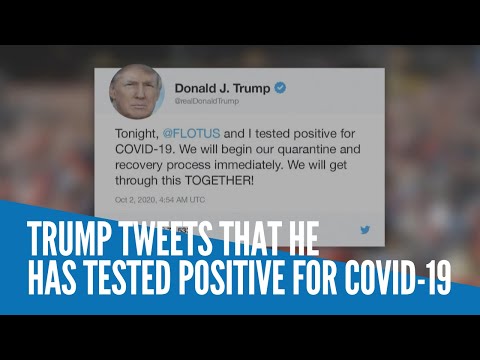 Trump tweets that he has tested positive for COVID-19