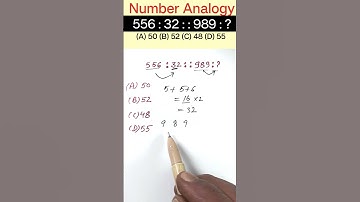 Number Analogy Reasoning Short Tricks | #reasoning short tricks #rrbntpc#rrb #ssccgl #sscgd #sscchsl