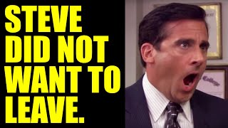 The REAL TRUTH behind Steve Carell LEAVING The OFFICE | How NBC Forced MICHAEL SCOTT to Say Goodbye