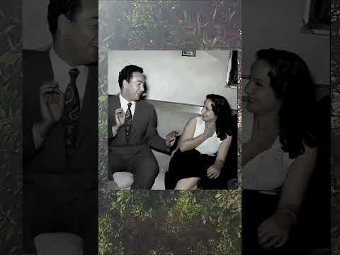 صورة نادرة لمحمد فوزي وشادية