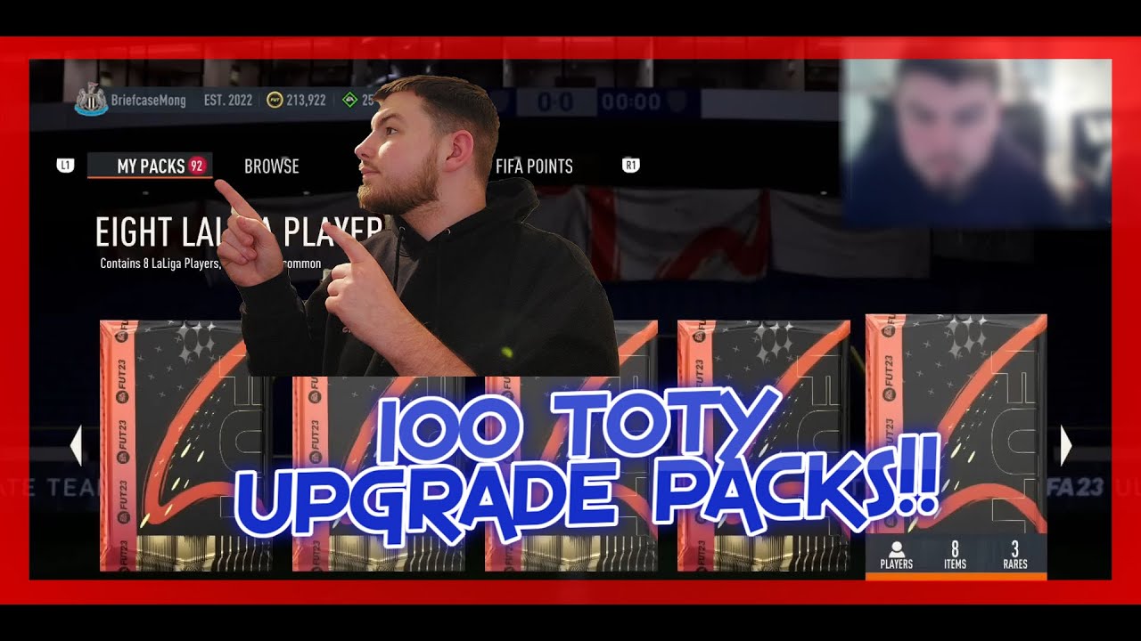 I OPENED 100 TOTY UPGRADE PACKS AND GOT THIS... - YouTube