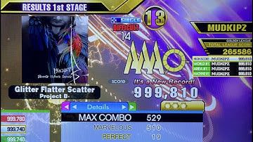 [DDR A3] Glitter Flatter Scatter (DSP-14) 19p PFC + A3 World Record!