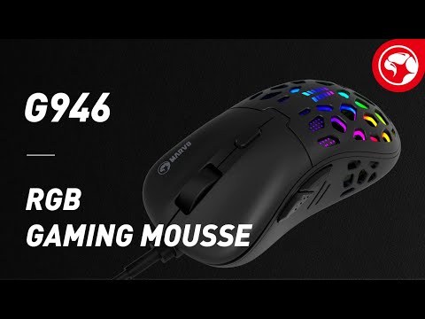 Ігрова миша геймерська для ігор MARVO Wired Programmable Gaming Mouse G946 |400-3200/10000dpi|, видео 1