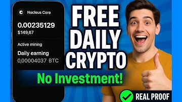 Mine Free Crypto Daily | No Investment Needed (Real Proof Inside!)