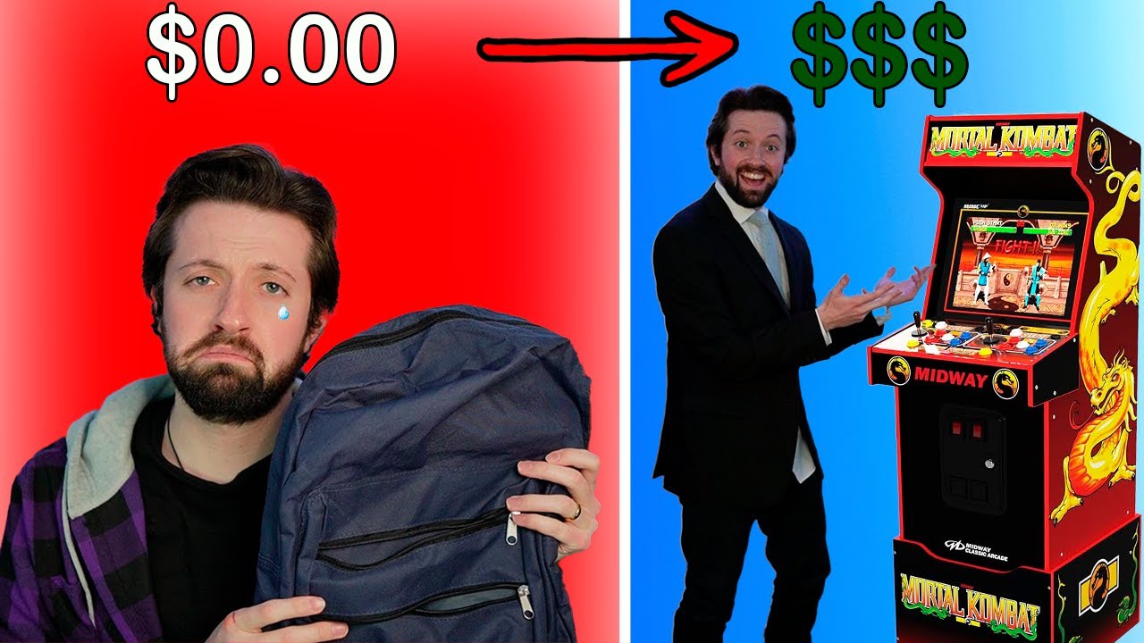 I Turned a Free Backpack into an Arcade Machine (With Facebook)