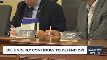 Dr. Underly continues to defend DPI