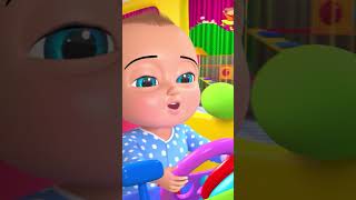 Wheels on the Bus Song - #nurseryrhymes #billionsurprisetoys #kidssongs #wheelsonthebus #shorts 