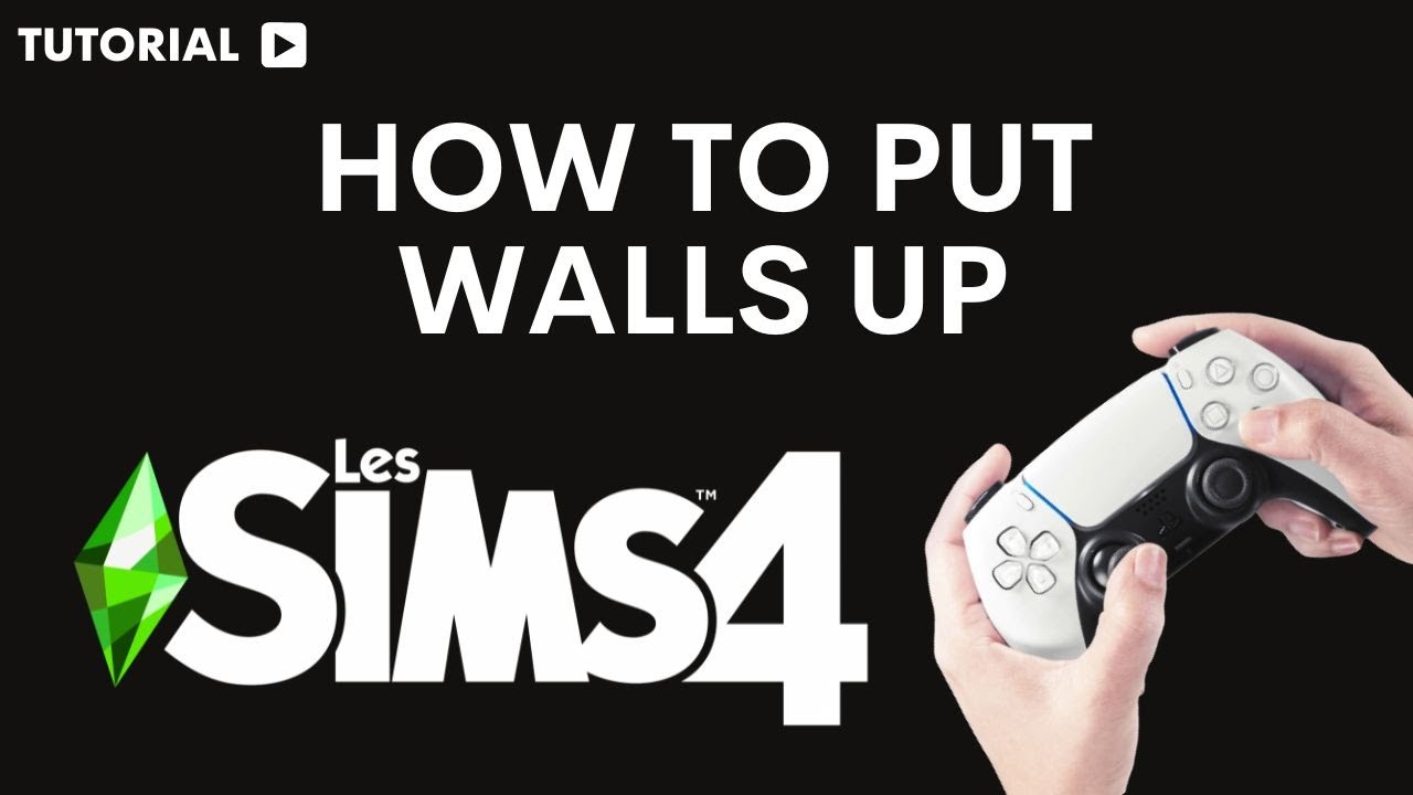How To Put Walls Up In Sims 4 PS5 YouTube how-to-put-walls-up-in-sims-4-ps5-youtube