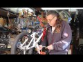 Crank Adjustment - Chain Line - Sunday Aaron Ross EX Pro BMX Bike Repair Finale - BikemanforU