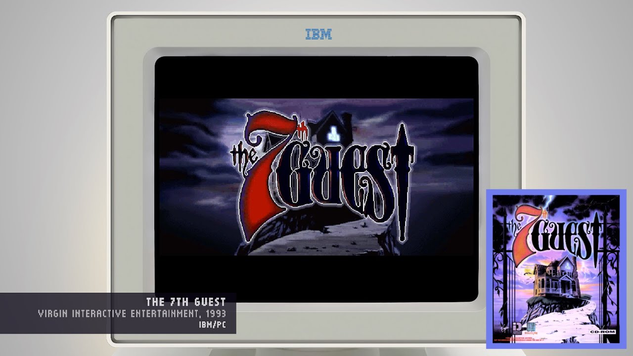 The 7th Guest - Virgin Interactive, 1993 - IBM/PC (4K) - YouTube