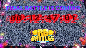Do this before final battle [RB BATTLES SEASON 3]