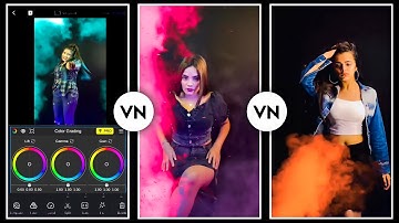 Colour Smoke Effect Video Editing | Color Smoke Effect | VN Video Editor | Reels Viral Video Editing