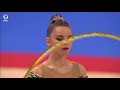 Dina averina rus  2021 rhythmic european bronze medallist allaround