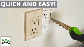 converting 1 outlet into 2