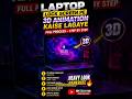 🔥 Laptop Lock Screen Par 3D Animation Kaise Lagaye? | Full Step-by-Step Tutorial | MK Tech Hub 🚀