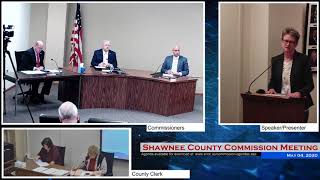 Shawnee County Kansas Commission Meeting 2020/05/04