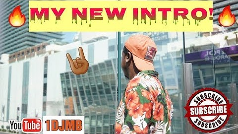 check out my new intro!!! 😂(watch full video)