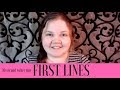FIRST LINES // 30 second writer tip