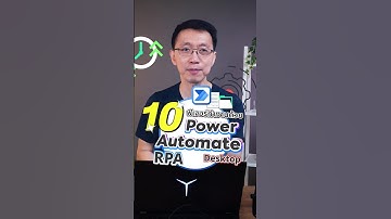📌10 ความสามารถเด็ด ‼️ ของ Power Automate Desktop สร้างเวิร์คโฟลด์อัตโนมัติ ช่วยงานเสร็จไว🔺ขึ้น