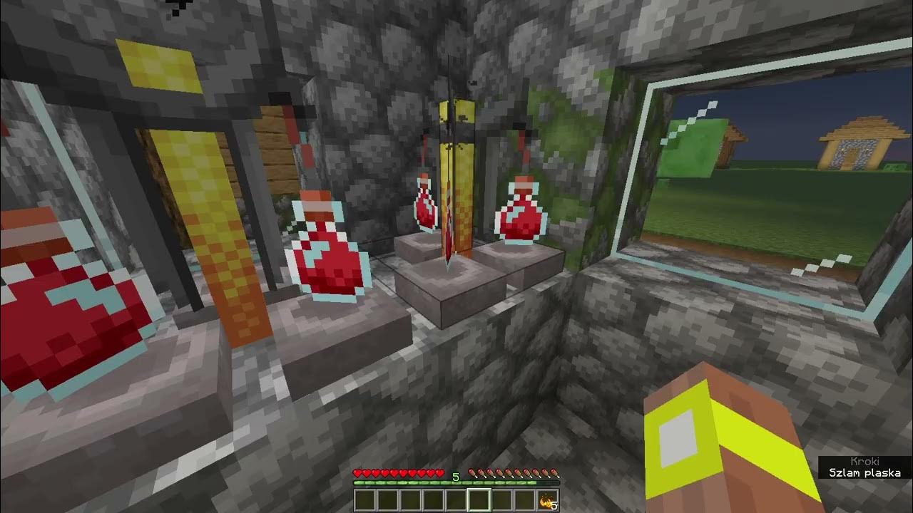 Minecraft jak zrobi potke na os abienie 1 8 1 19 2 w 50sekund youtube