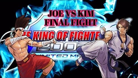 KOF 2002 UM : Joe vs kim
