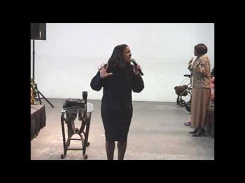 Co-Pastor Parthia Hill Exorting Feb 22 2009