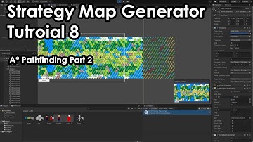 Making a Hex Based Strategy Map Generator in Unity - Tutorial 8 - A* Pathfinding Part 2