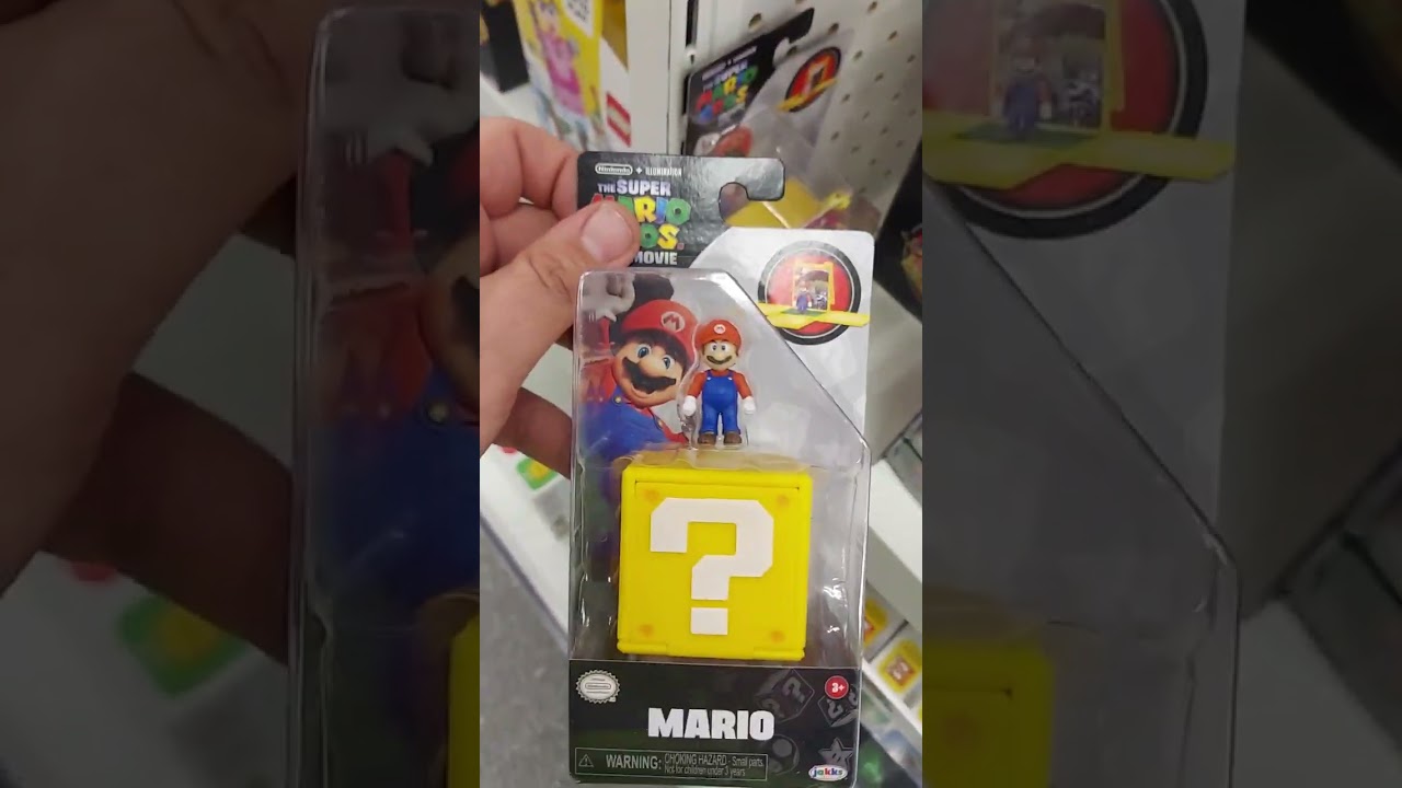mario movie toys aren't half bad but where's Yoshi?