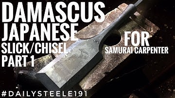 THE SAMURAI WOOD CHISEL!!!!! | Part 1