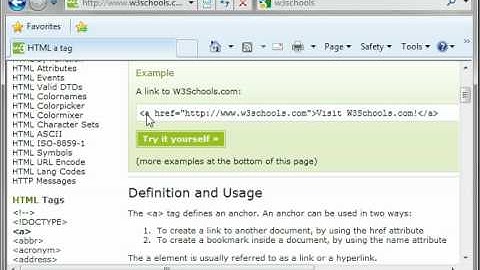 HTML Tutorial 11 - Attributes