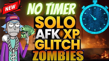 NEW BO7 AFK (No Kick Timer) Zombies Glitch