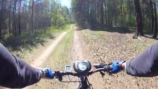 Электрический Велосипед 50 Км/Ч По Лесу, Electric Bike 50 Km/H Forest Riding