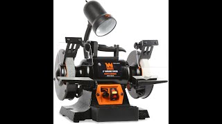 WEN BG625 Volt 2.5-Amp 6-Inch Variable Speed Bench Grinder with Flexible Work Light Review - Pros &