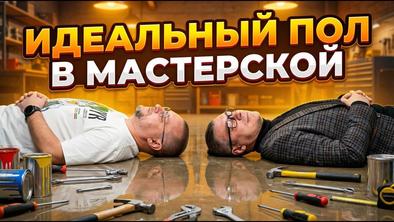 ПОЛЫ в Мастерской. Что выбрать чтобы потом не переделывать?