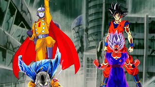 Gamma 1 & 2 Vs Goku & Gohan