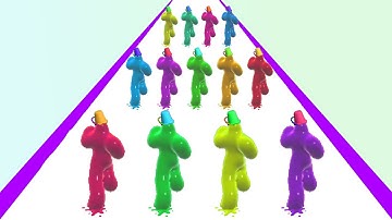 Blob Runner 3D Gameplay All Levels Android, iOS Mobile Walkthrough #4