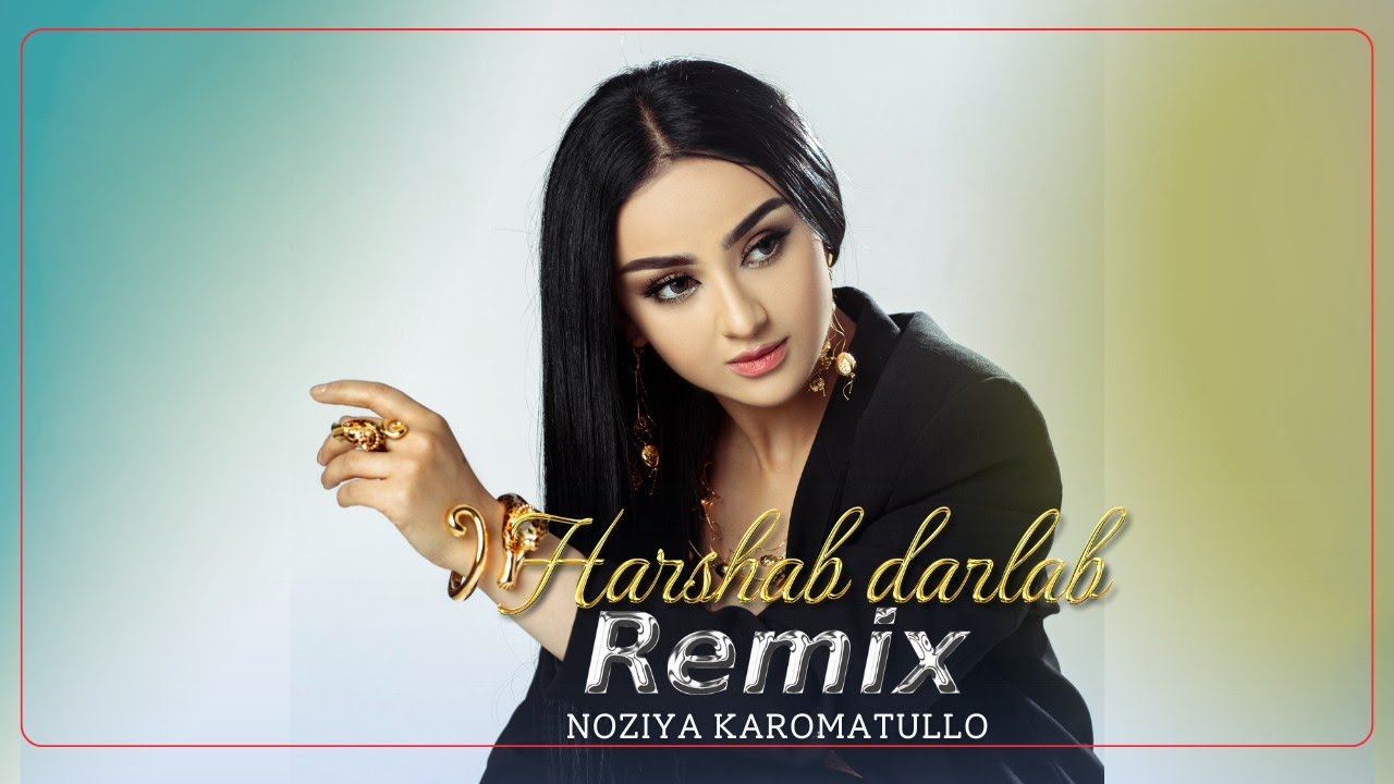 Noziya Karomatullo Har Shab Dar Lab Hindi  Tajik Remix 2024