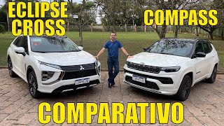 Comparativo: Jeep Compass x Mitsubishi Eclipse Cross
