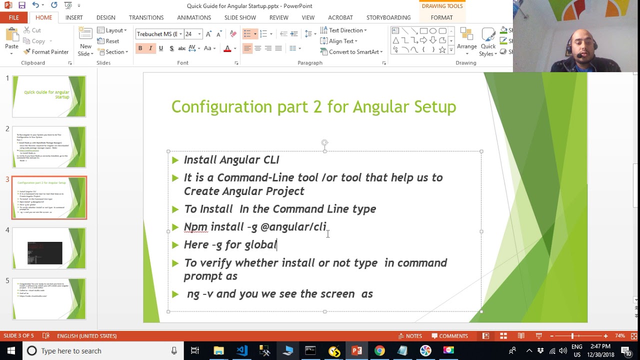 Angular 4/6 Setup - YouTube